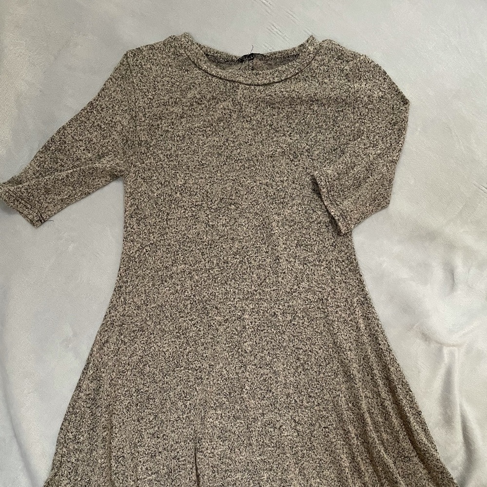 Grey swing dress